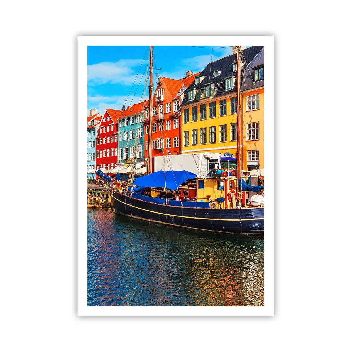 Poster - Portul vesel - 70x100 cm