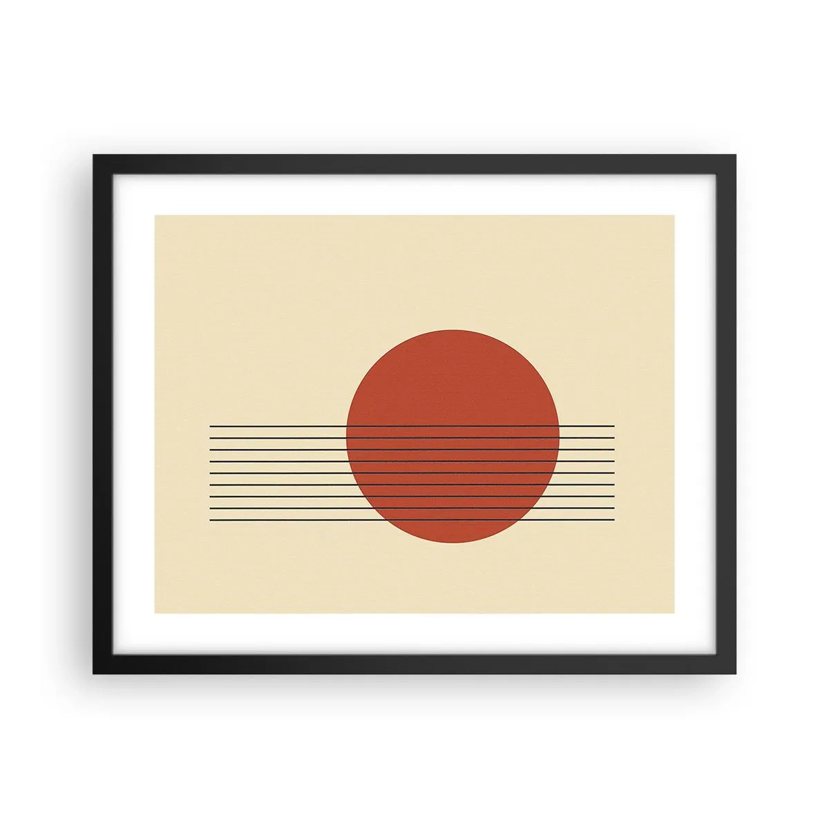 Poster în ramă neagră - În continuare - 50x40 cm