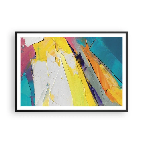 Poster în ramă neagră - Anatomia luminii - 100x70 cm