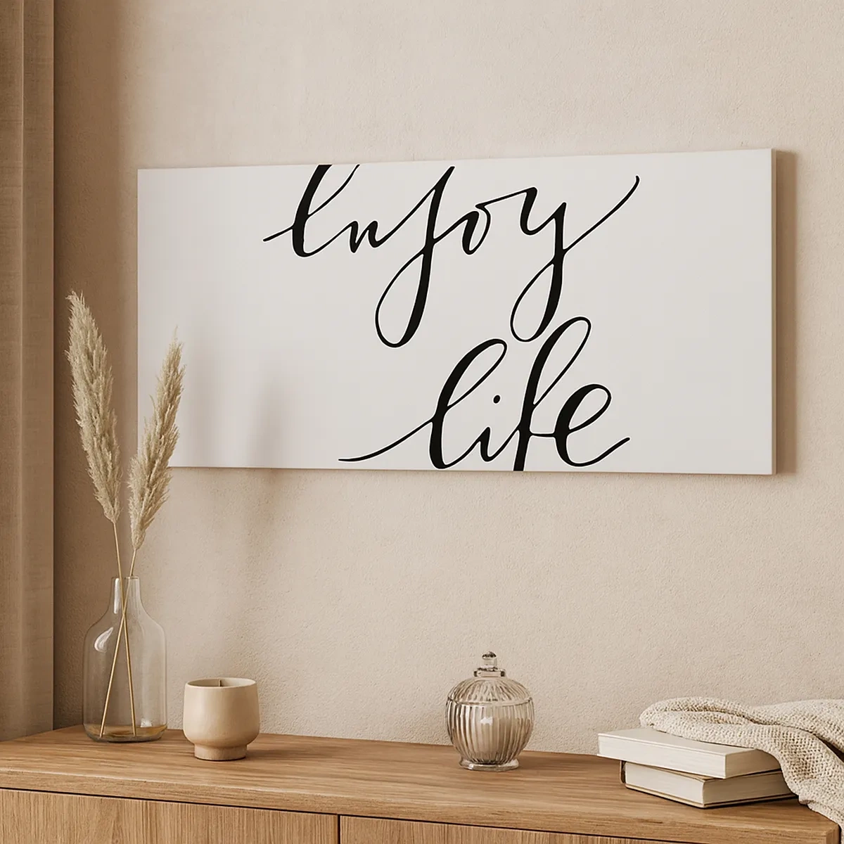 Tablou pe pânză - Nimic de adăugat... - 30x30 cm