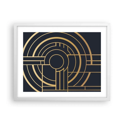 Poster în ramă albă - Întoarcerea lucrurilor - 50x40 cm