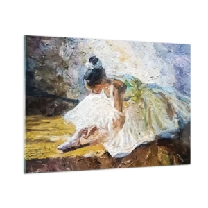 Tablou pe sticlă - Dintr-un tablou de Degas - 100x70 cm