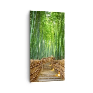 Tablou pe pânză - Esența naturii asiatice - 65x120 cm