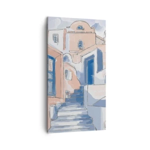 Tablou pe pânză - Oraș exotic - 45x80 cm