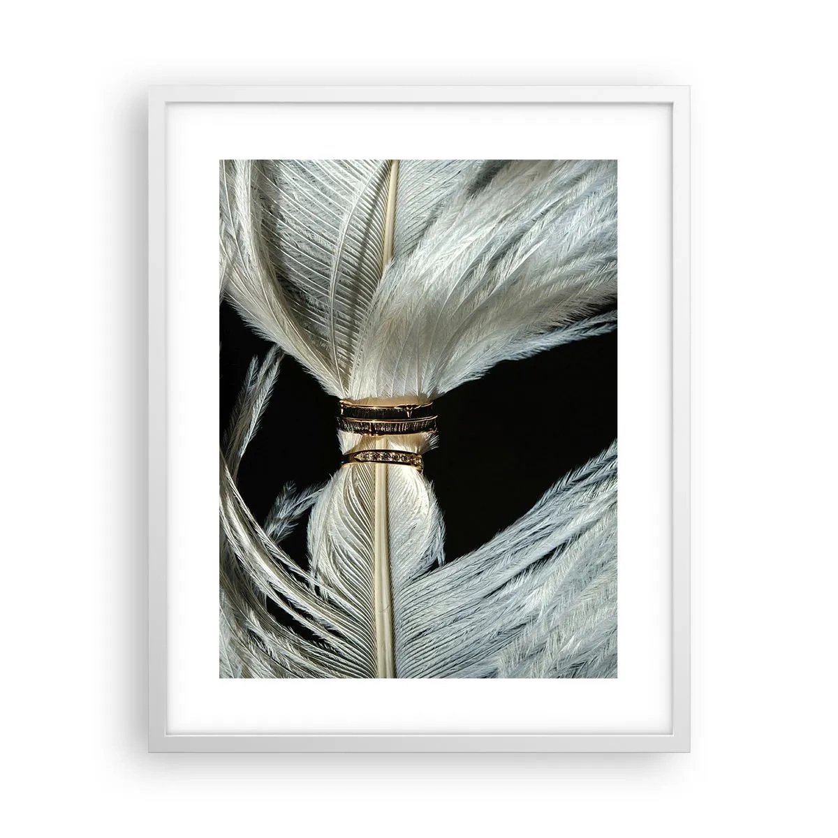 Poster în ramă albă - ...și nu te voi părăsi.. - 40x50 cm