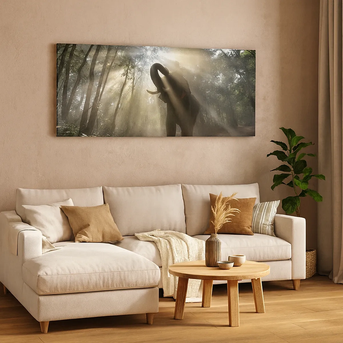 Tablou pe pânză - Sub o stea norocoasă - 30x30 cm