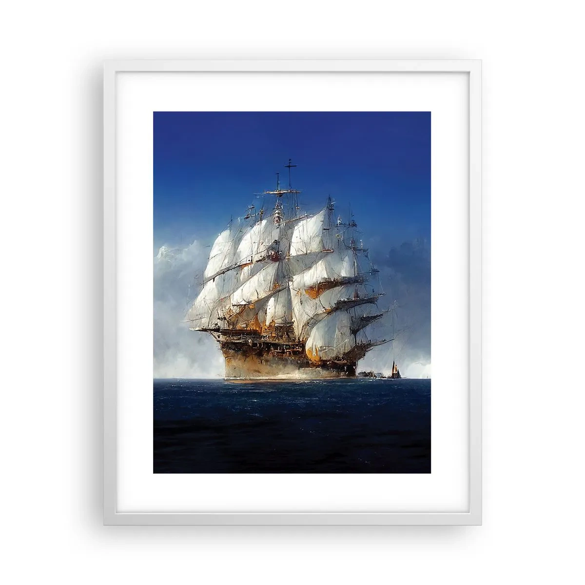 Poster în ramă albă - The great glory! - 40x50 cm