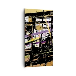 Tablou pe pânză - Tăietură ascuțită - 65x120 cm