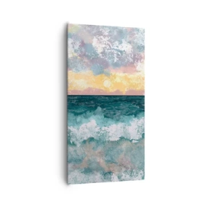 Tablou pe pânză - Apă, lumină, aer - 65x120 cm