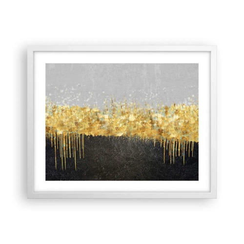 Poster în ramă albă - Înăuntru și în sus - 50x40 cm