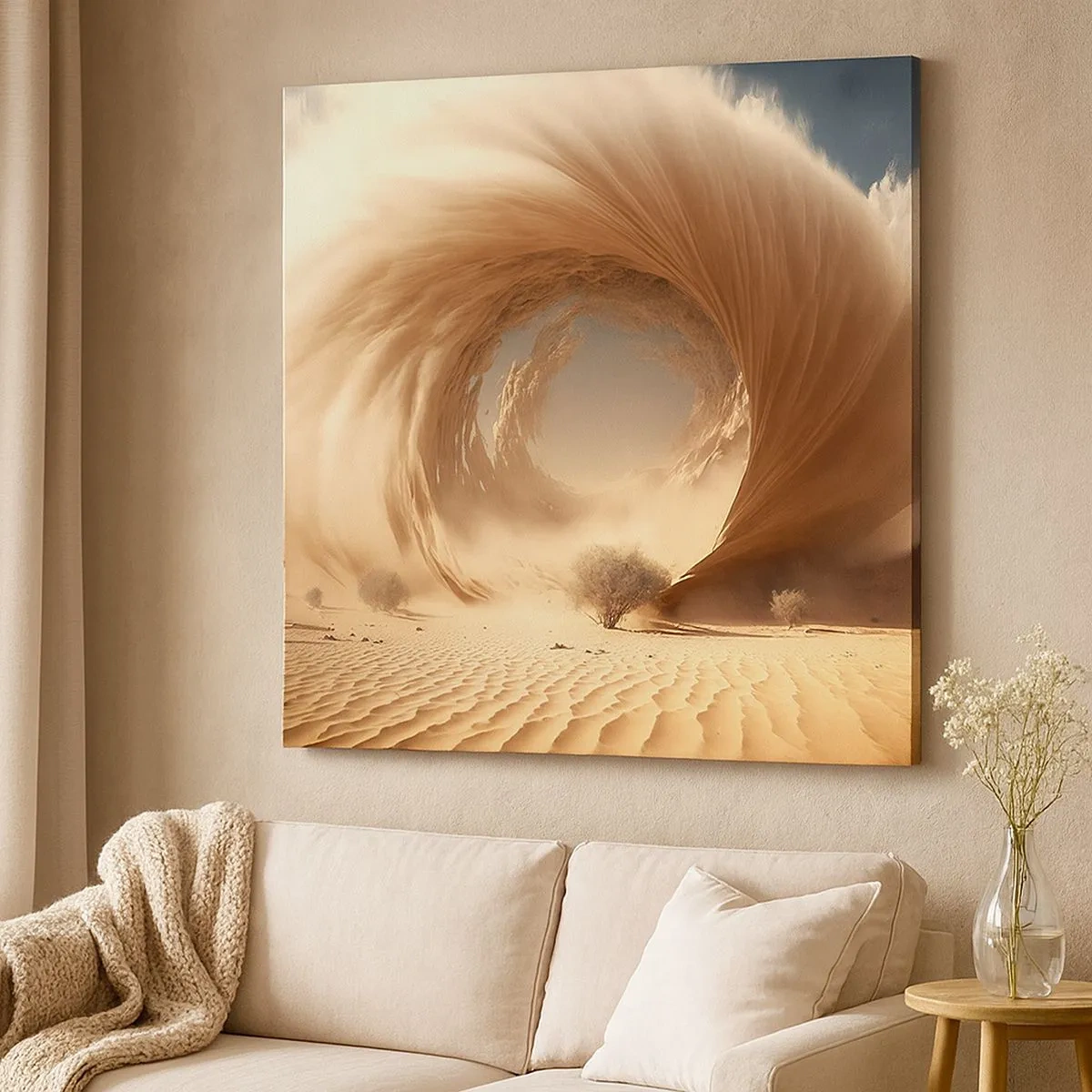 Tablou pe pânză - Portal deschis - 30x30 cm