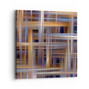 Tablou pe pânză - Țesut din lumină - 30x30 cm