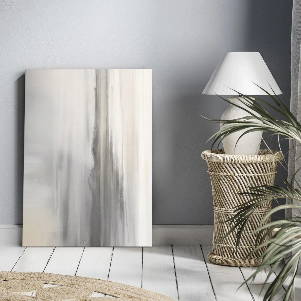 Tablou pe pânză - Gândul îndepărtat - 55x100 cm