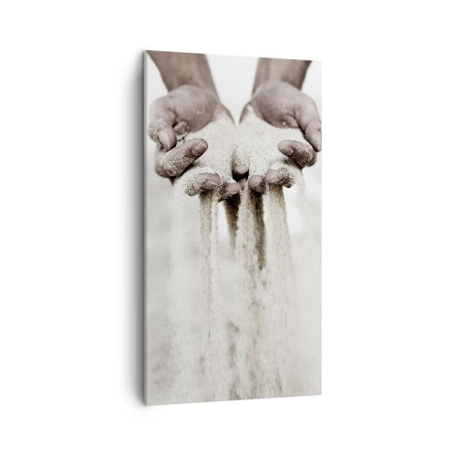 Tablou pe pânză - Cu aceste mâini... - 45x80 cm