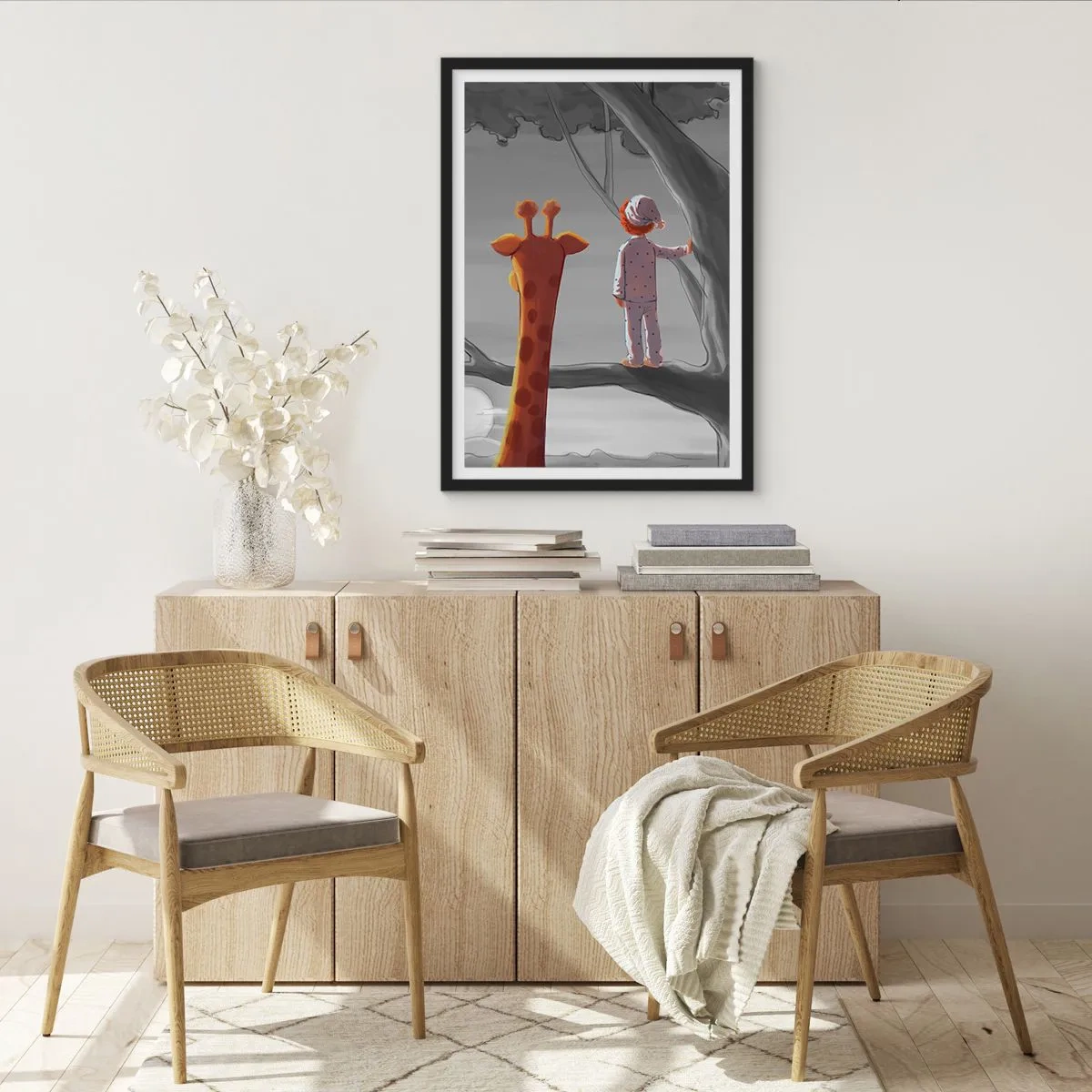 Poster în ramă neagră - Acest lucru se întâmplă cu adevărat - 61x91 cm
