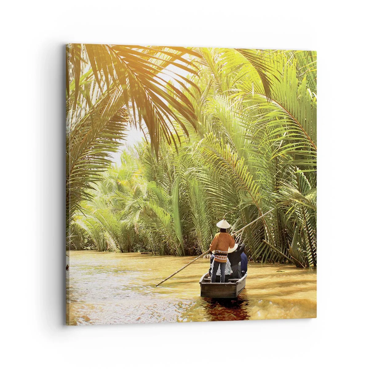 Tablou pe pânză - Prin cheile din palmieri - 70x70 cm