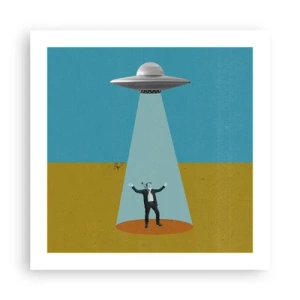 Poster - Întâlnire de gradul III - 50x50 cm