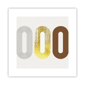 Poster - Ooo! - 30x30 cm