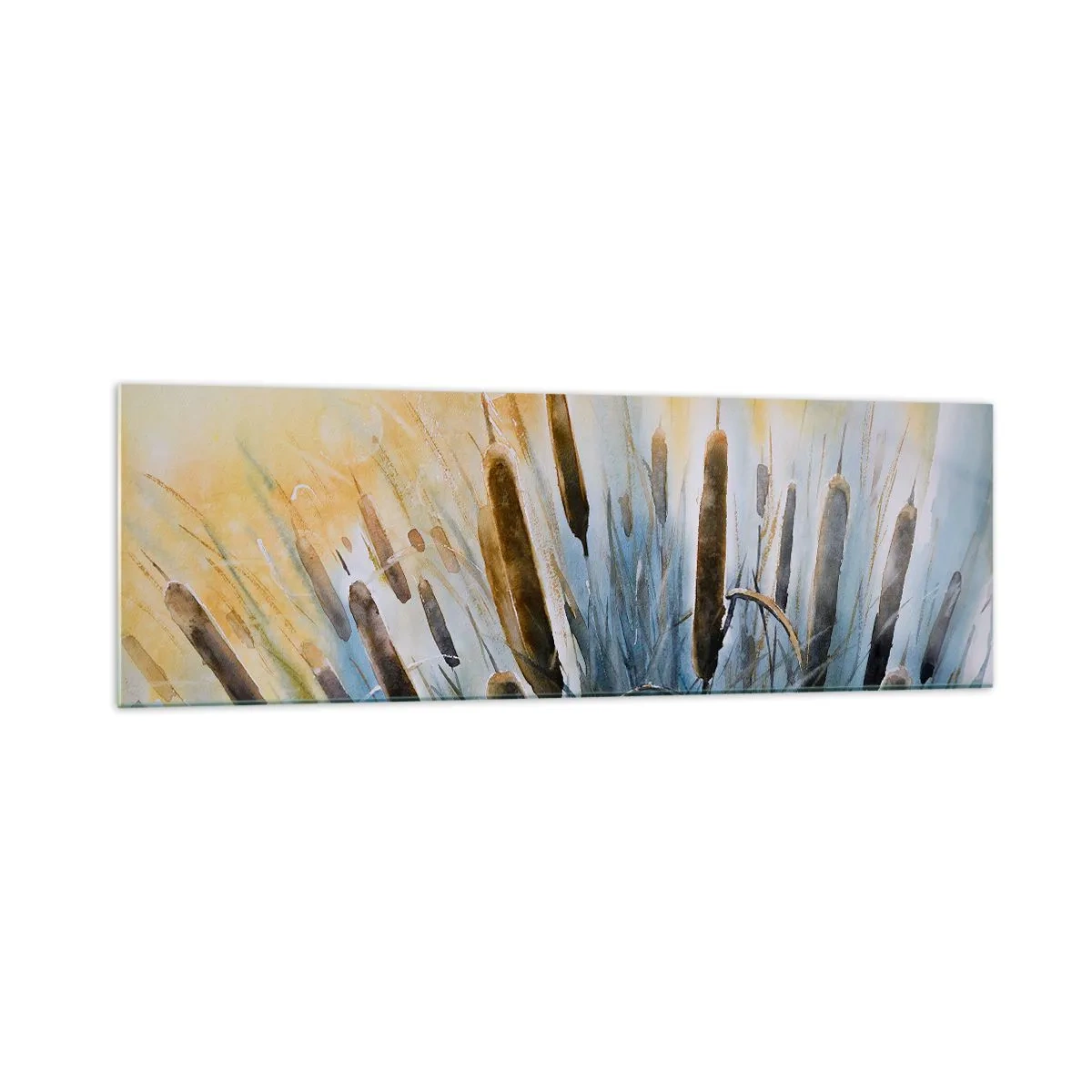 Tablou pe sticlă - Răcoarea apei, căldura soarelui - 160x50 cm