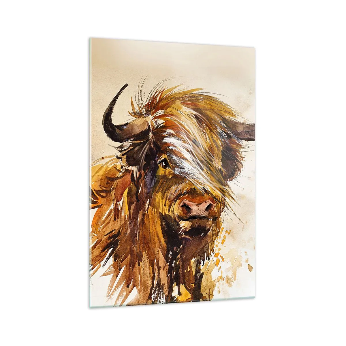 Tablou pe sticlă - Mândria vânătorului - 70x100 cm