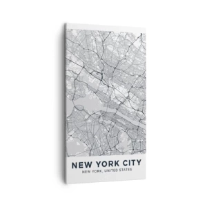 Tablou pe pânză - Anatomia unei metropole - 45x80 cm