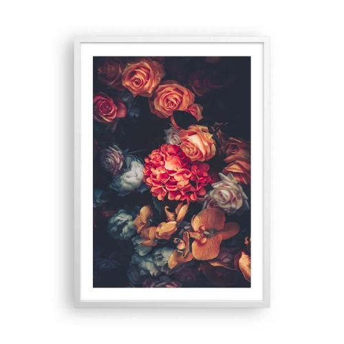 Poster în ramă albă - Ca la maeștri olandezi - 50x70 cm