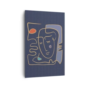 Tablou pe pânză - În reverie - 80x120 cm