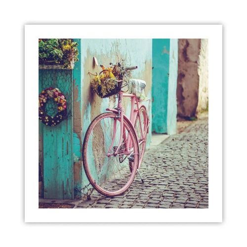 Poster - Mă întorc imediat - 50x50 cm