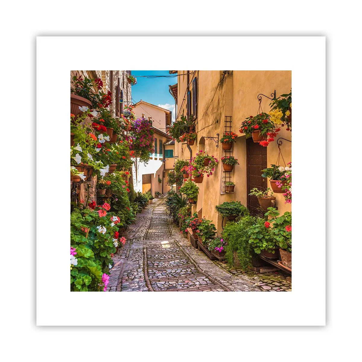 Poster - Străduță italiană - 30x30 cm