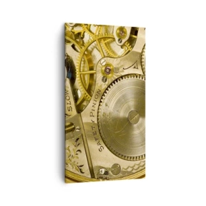 Tablou pe pânză - Fii în pas cu vremurile - 45x80 cm