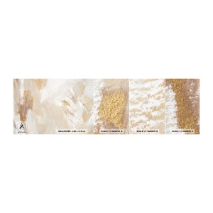 Mostră de Tapet Standard Eco - Compoziție pastel - Minimalist, Luminos, Bucată - 100x30 cm