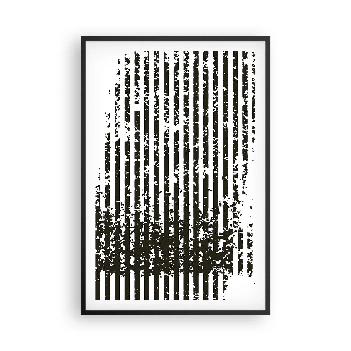 Poster în ramă neagră - Ritm și zgomot - 61x91 cm