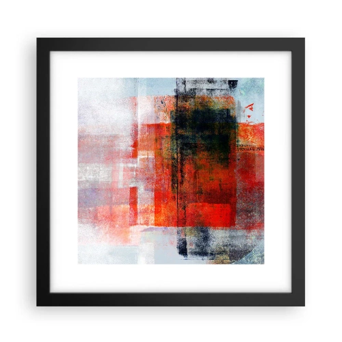 Poster în ramă neagră - Compoziție înfocată - 30x30 cm
