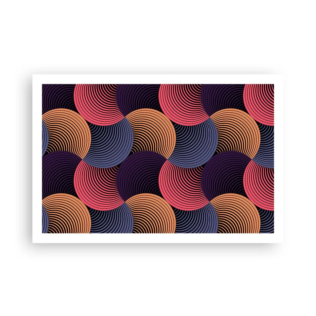 Poster - Într-un ritm de cerc - 91x61 cm