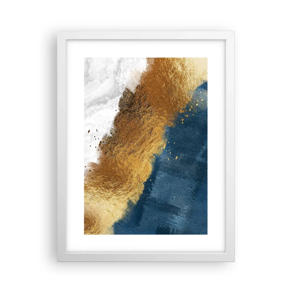Poster în ramă albă - Culorile verii - 30x40 cm