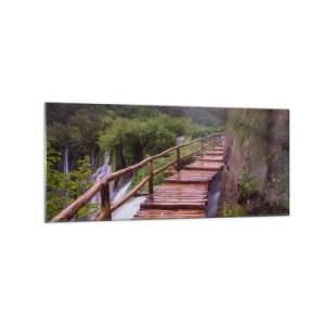 Tablou pe sticlă - Frumusețe de necrezut - 120x50 cm