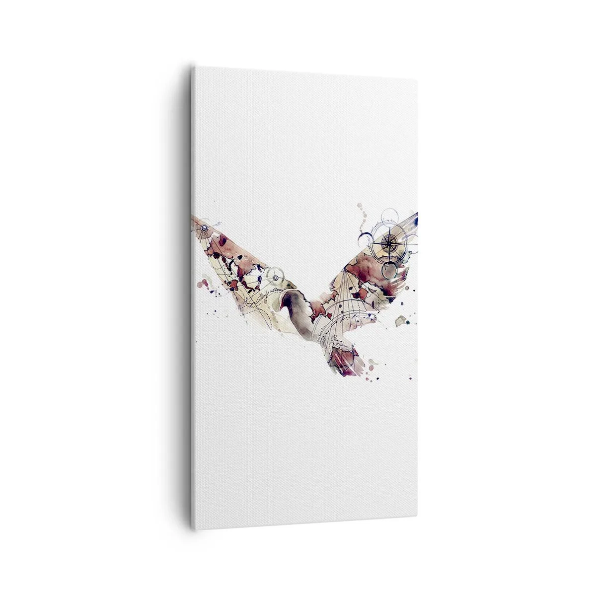 Tablou pe pânză - Vagabondul cu capul în nori - 55x100 cm