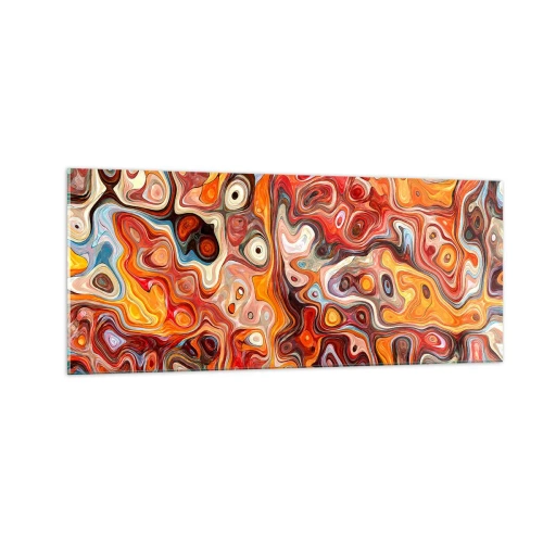 Tablou pe sticlă - Dacă nucile s-au topit în miere - 100x40 cm