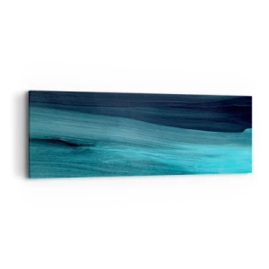 Tablou pe pânză - Du-te cu fluxul - 90x30 cm