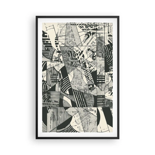 Poster în ramă neagră - Dinamica de astăzi - 61x91 cm