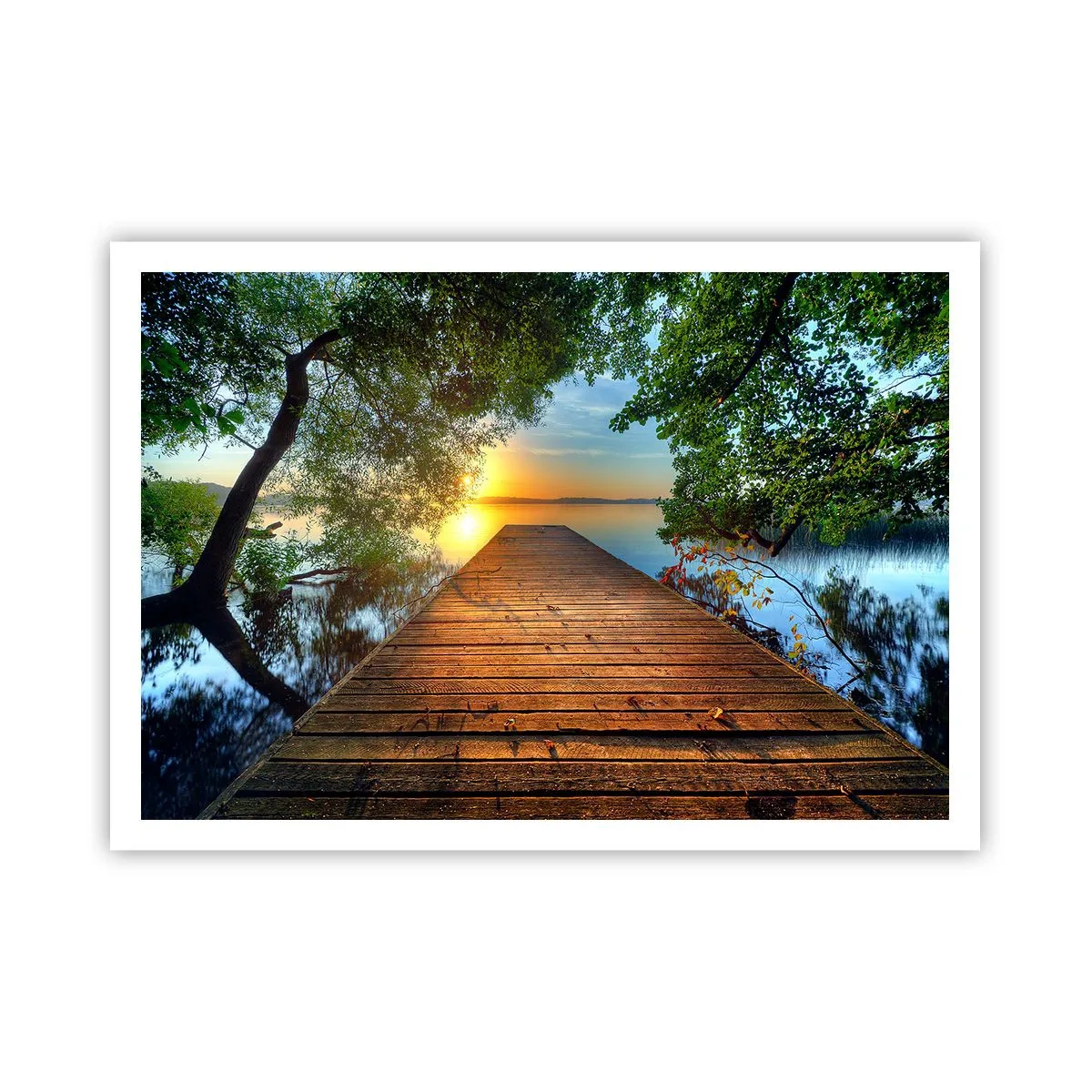 Poster - Nu te grăbi, stai jos - 100x70 cm