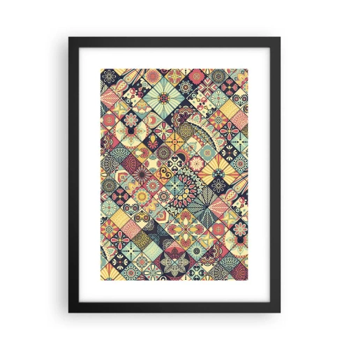 Poster în ramă neagră - Clima marocană - 30x40 cm