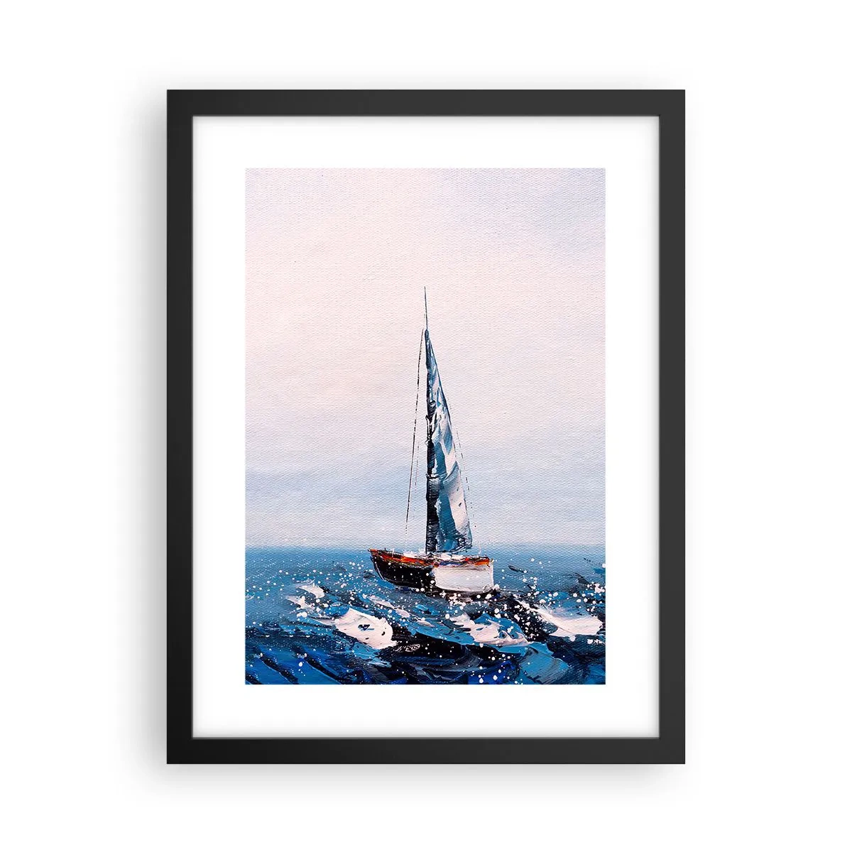 Poster în ramă neagră - Frăția vântului - 30x40 cm