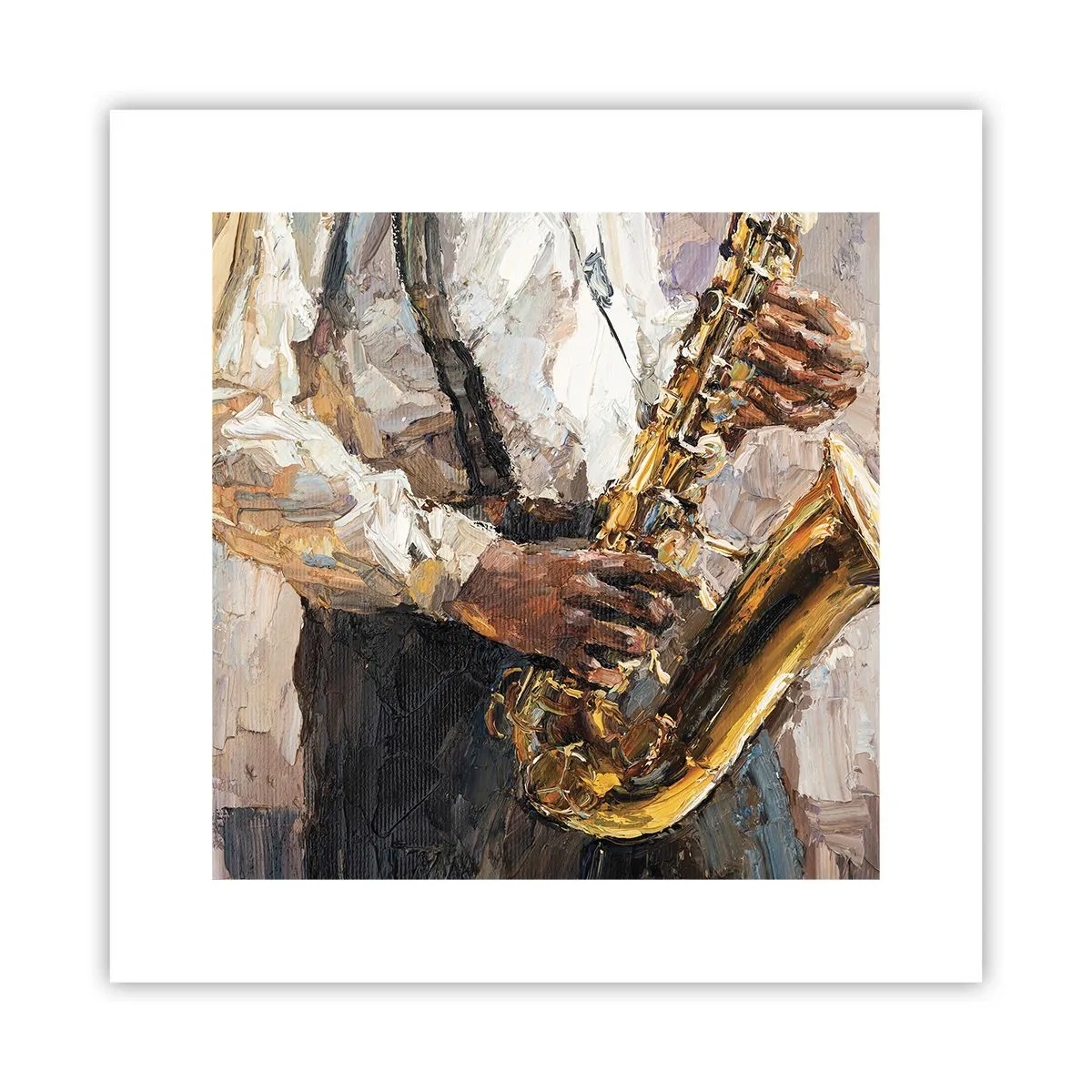 Poster - E timpul pentru a cânta solo - 30x30 cm