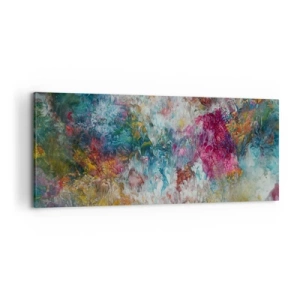 Tablou pe pânză - În plină înflorire - 100x40 cm