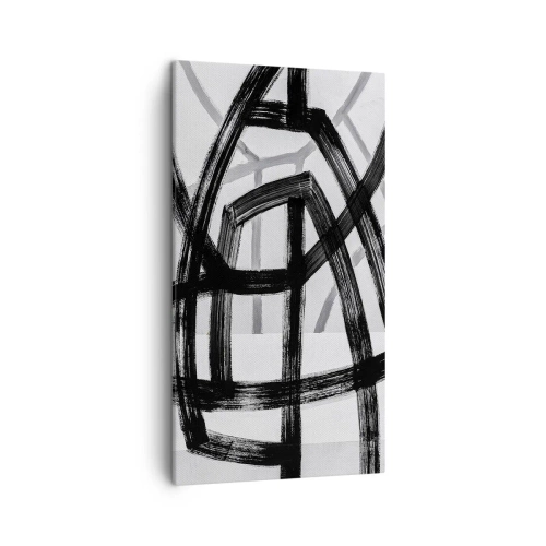 Tablou pe pânză - Construind adâncimea - 45x80 cm