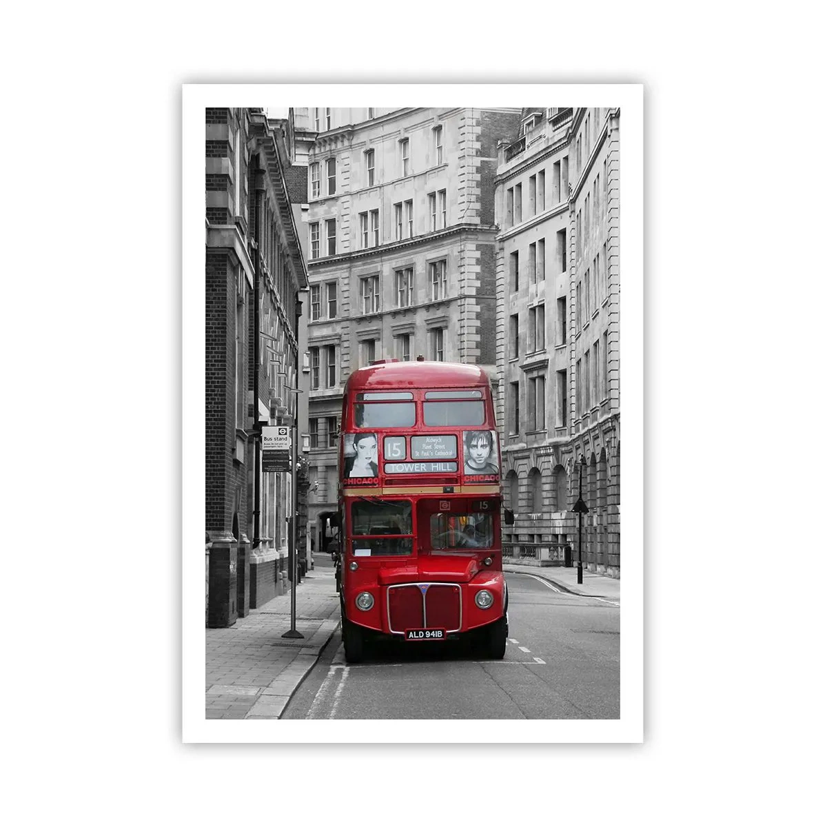 Poster - Viața de zi cu zi nu trebuie să fie gri - 70x100 cm