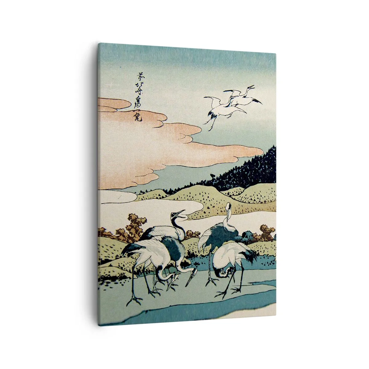 Tablou pe pânză - În mod japonez - 50x70 cm