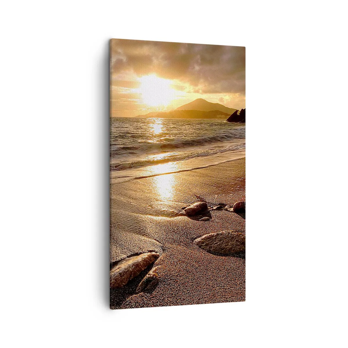 Tablou pe pânză - Urmează soarele spre dealuri - 45x80 cm