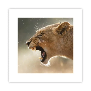 Poster - Încearcă să nu asculți - 30x30 cm